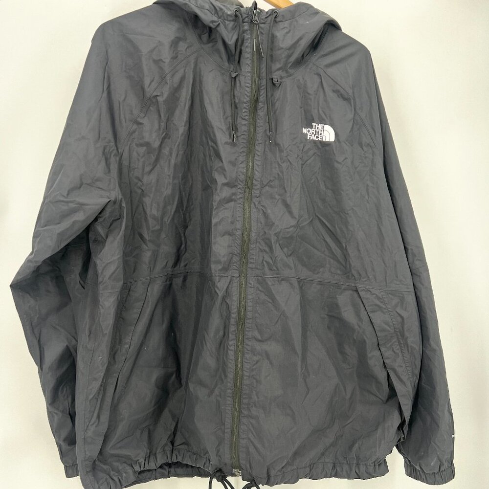 The North Face men’s XXL black rain jacket